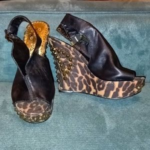 Naughty Monkey Wedge Sandals